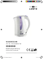 LENTZ 74131 Instruction Manual preview