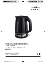 LENTZ 74158 Instruction Manual preview