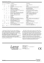 Предварительный просмотр 4 страницы Lenz Digital plus LE0511A Information