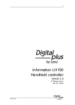 Предварительный просмотр 85 страницы Lenz Digital Plus LH100 Information Sheet