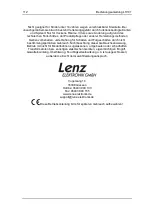 Preview for 112 page of Lenz Digital plus LH101 Operating Manual