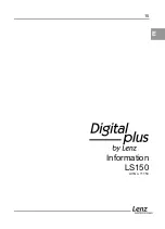 Предварительный просмотр 15 страницы Lenz Digital Plus LS150 Information