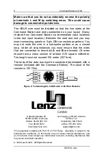 Предварительный просмотр 8 страницы Lenz DIGITAL plus LZ100 Information