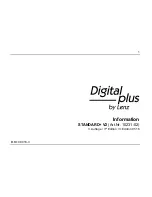 Lenz Digital Plus STANDARD PLUS V2 Information preview