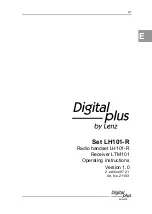 Предварительный просмотр 21 страницы Lenz Digital plux LH101-R Operating Instructions Manual