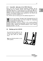 Предварительный просмотр 27 страницы Lenz Digital plux LH101-R Operating Instructions Manual