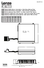 Предварительный просмотр 1 страницы Lenze AC Tech 94/940 Quick Start Manual