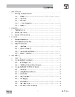 Preview for 3 page of Lenze AC Tech ESVZAP0 Communications Interface Reference Manual