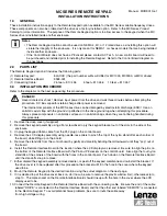 Preview for 1 page of Lenze AC Tech MC SERIES Installation Instructions