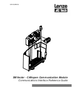 Lenze AC Tech SMVector Reference Manual preview