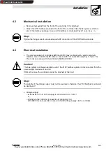 Предварительный просмотр 15 страницы Lenze 2102 Operating Instructions Manual