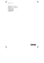 Предварительный просмотр 67 страницы Lenze 51AE222B Mounting And Switch-On Instructions