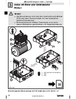 Предварительный просмотр 20 страницы Lenze 8200 motec Mounting Instructions