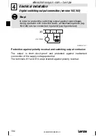 Предварительный просмотр 104 страницы Lenze 8200 motec Mounting Instructions