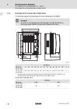 Предварительный просмотр 28 страницы Lenze 8200 vector E82CV153K4B Mounting Instructions