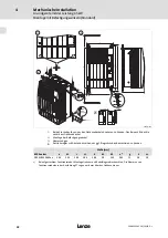 Предварительный просмотр 32 страницы Lenze 8200 vector E82CV153K4B Mounting Instructions