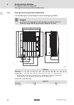 Предварительный просмотр 34 страницы Lenze 8200 vector E82CV153K4B Mounting Instructions