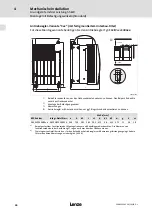 Предварительный просмотр 36 страницы Lenze 8200 vector E82CV153K4B Mounting Instructions