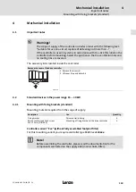 Предварительный просмотр 119 страницы Lenze 8200 vector E82CV153K4B Mounting Instructions
