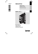 Lenze 8200 vector series Mounting Instructions preview