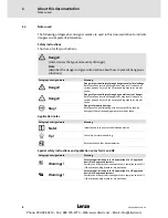 Предварительный просмотр 8 страницы Lenze 8400 BaseLine C Hardware Manual