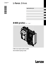 Preview for 1 page of Lenze 8400 protec Hardware Manual