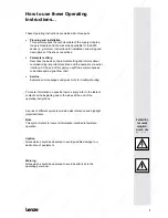 Preview for 5 page of Lenze 9212 Operating Instructions Manual