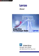 Preview for 1 page of Lenze 9300 Servo PLC Manual