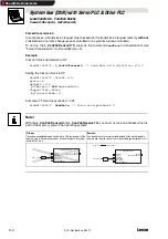 Preview for 106 page of Lenze 9300 Servo PLC Manual