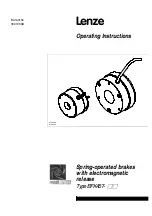 Lenze BFK457 Series Operating Instructions Manual preview