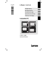 Предварительный просмотр 1 страницы Lenze CS 5800 Mounting Instructions