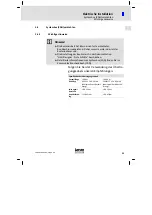 Предварительный просмотр 25 страницы Lenze Digitec EPM-H605 Operating Instructions Manual