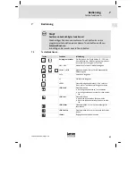 Предварительный просмотр 41 страницы Lenze Digitec EPM-H605 Operating Instructions Manual