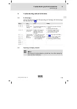 Предварительный просмотр 105 страницы Lenze Digitec EPM-H605 Operating Instructions Manual