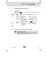 Предварительный просмотр 159 страницы Lenze Digitec EPM-H605 Operating Instructions Manual