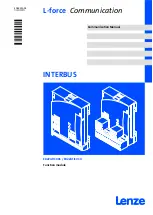 Предварительный просмотр 1 страницы Lenze E82ZAFIC010 Manual