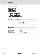 Предварительный просмотр 20 страницы Lenze E82ZAFIC010 Manual