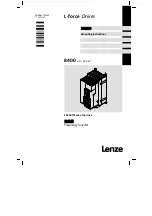 Preview for 1 page of Lenze E84AVTCE TopLine C Series Mounting Instructions