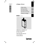 Lenze E84AZESM Series Mounting Instructions предпросмотр