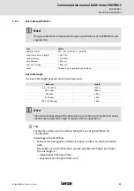 Предварительный просмотр 25 страницы Lenze E84DGFCp Series Communications Manual