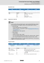 Предварительный просмотр 57 страницы Lenze E84DGFCp Series Communications Manual