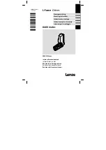 Lenze E84DZEW Series Mounting Instructions предпросмотр