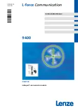 Предварительный просмотр 1 страницы Lenze E94AYCCA Communications Manual