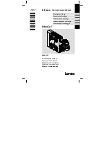 Предварительный просмотр 1 страницы Lenze E94AYCET Mounting Instructions