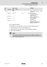 Предварительный просмотр 177 страницы Lenze ECS series Operating Instructions Manual