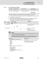 Предварительный просмотр 221 страницы Lenze ECS series Operating Instructions Manual