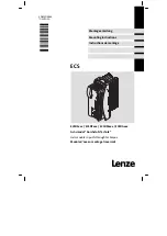 Предварительный просмотр 1 страницы Lenze ECSDA Series Mounting Instructions