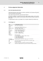 Preview for 9 page of Lenze ECSDE012 Operating Instructions Manual