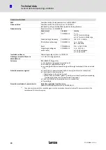 Preview for 20 page of Lenze ECSDE012 Operating Instructions Manual