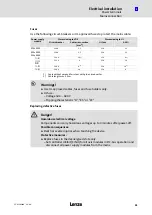 Preview for 41 page of Lenze ECSDE012 Operating Instructions Manual